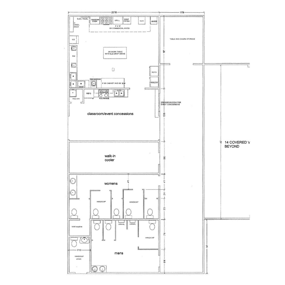 Commission views plan for farmers market building